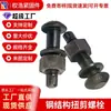 Parafusos de Cisalhamento para Estruturas de Aço em Estoque do Fabricante, Parafusos Hexagonais Grandes Grau 10.9, Parafusos de Conexão para Estruturas de Aço, Parafusos para Estruturas de Aço