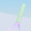 Lámpara de Uñas Portátil de Una Palabra Secado Rápido en 8 Segundos Pequeña Portátil Almacenamiento de Energía Lámpara de Fototerapia Curado UV Lámpara LED para Hornear Uñas