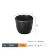 Juego de Vajilla de Melamina, Tazón Pequeño de Plástico, Tazón para Condimentos, Taza Imitación Porcelana, Cuchara, Tazón Pequeño para Sopa, Tazón para Arroz, Taza Pequeña con Cuchara