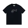 Dropshipping Transfronterizo Versión Alta Mm6 Verano Nuevo Mismo Estilo de Fan Chengcheng Camisetas de Manga Corta Sueltas Casuales Diarias para Hombres y Mujeres Tendencia