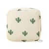 Bolsa de almacenamiento para toallas sanitarias de dibujos animados QC, bolsa de nailon para tampones menstruales, bolsa de almacenamiento portátil para viaje para labiales, bolsa de almacenamiento