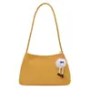 Bolso de axila tejido para mujer, 2025, minimalista, elegante, moderno, versátil, bolso de mano retro, bolso de hombro