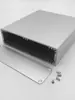 Carcasa de aleación de aluminio Caja de perfil de aluminio Caja para instrumentos Caja de fuente de alimentación Carcasa de aluminio Caja de aluminio Caja para batería de litio DIY 120x35