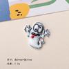 Accesorios de Resina para Manualidades de Dibujos Animados Accesorios Diablo Halloween Gel de Crema Pasador Hecho a Mano Funda para Teléfono Móvil Hebilla de Zapato Accesorios