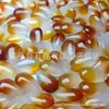 Pingente de Buda de Calcedônia Colorida Tipo Gelo Ágata Natural Doce Nuvem Auspiciosa Fechadura Pingente de Jade Raposa Corrente