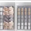 Organizador Colgante de Ropa Interior para Armario Doméstico, Bolsa Colgante de Almacenamiento, Arte en Tela, Artefacto para Dormitorio, Bolsa para Ropa y Calcetines para Dormitorio, Montado en la Pared