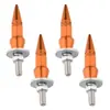 Novos Parafusos Pontiagudos para Placa de Licença 45mm Estilo Americano 8V1 Universal + Rosca M6 Universal Especial para Placa de Licença Várias Cores Disponíveis