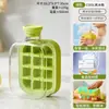 Forma de gelo tipo prensa para uso doméstico, máquina de fazer gelo de grau alimentício, gadget caseiro para fazer gelo, armazenamento de gelo e máquina de fazer cubos de gelo