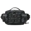 A Bolsa Luya É uma Bolsa de Cintura Grande Multiuso para Homens, Bolsa Transversal Tática para Pesca ao Ar Livre, Mochila Impermeável de Ombro Único com Grande Capacidade de Armazenamento