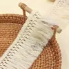 [Preço 2m] 6cm Renda de Fio de Algodão com Franjas Lenço Toalha de Mesa Tapete Cortina Decoração Acessórios DIY Acessórios de Roupa Franja