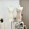 Edição de Beleza Cheongdam-dong: Vestido Shapewear com Tecnologia de Marca Coreana Excelente para Realçar as Curvas em Marrom Latte com Design de Ombro a Ombro