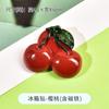 Divertida Calcomanía de Refrigerador de Frutas y Verduras 3D Ins Linda Personalidad Creativa Decorativa Calcomanía Magnética Imán
