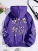 Código Europeu Comércio Exterior Código Europeu Tong Edição Grande Estampa Floral Colorida Moletons Femininos Harajuku Casual