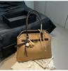 Bolsa Retro Esmerilada de Gama Alta para Mujer 2025 Nuevo Bolso de Hombro/Axila Versátil para el Trabajo de Moda Bolso Tote Pequeño Súper Popular