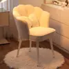 Silla Respaldo Pétalo Habitación Niña Tocador Silla Respaldo Esponja Silla de Uñas Respaldo Silla Tocador
