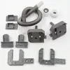 Acessórios para Tela Retrátil Porta de Tela Invisível Tipo Rolo Quadrado Antigo Rolo de Mola Manípulo de Canto Conector de Batente