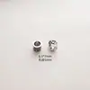 Acessórios de Joias Tecidas com Contas de Furo Grande para Pulseira Colar DIY de Liga Vintage