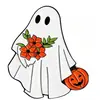 2026 Venta Caliente Transfronteriza Halloween Madera Innovador Fantasma Calabaza Atmósfera de Halloween Fiesta Señal Decoración Adorno