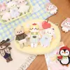 Lindo Broche de Tela de Dibujos Animados de Oveja Gato Pingüino Muñeco Accesorio Colgante para Bolsa Estilo Coreano Accesorios para Ropa Venta al por Mayor