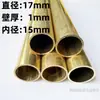 Diámetro 1 2 3 4 40 50 mm tubo redondo pequeño de latón capilar hueco de pared delgada h62/h65 tubo de latón protección ambiental