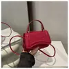 Color Contrastante Brillante Nuevo Estilo Moderno Estilo Ins 2025 Repujado para Viajar Casual Nuevo Bolso Cruzado Pequeño Cuadrado