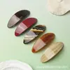 Pasador de Acetato Estilo Francés Accesorio para el Cabello para Mujeres, Pinza de Resorte para el Cabello de Gama Alta Francia Media Sujeción Pinza para el Cabello Ins