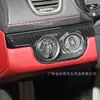 Adecuado para 16-22 Porsche 718 Interior de Coche Modificado Fibra de Carbono Interruptor de Faros Pegatina Decorativa