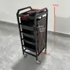 Novo Carrinho de Cabeleireiro, Carrinho de Ferramentas para Salão de Beleza, Carrinho de Cabeleireiro Multifuncional, Carrinho para Permanente e Coloração de Barbearia, Carrinho de Armazenamento