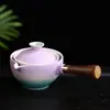 Conjunto de Chá de Viagem Artefato para Fazer Chá Preguiçoso Copo Rápido para Convidados Preparo Livre e Fácil Conjunto Portátil de Chá Kung Fu Conjunto de Xícaras de Chá Bule Doméstico