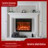 Fábrica de lareira eletrônica aquecedor eletrônico Villa home lareira simulação chama lareira mantel atacado