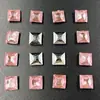En Stock Wholesale Fondo Puntiagudo Cuadrado Acrílico Ecológico Forma de Diamante Pedrería Accesorios para Joyería DIY