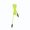 Tubo Termorretrátil de Ponta Dupla Longo de 136cm, Corda Redonda Trançada de Seda Baixa Elasticidade com 32 Fios, Corda Tubo Amarrada, Corda Colorida para Cós
