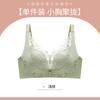 Ropa interior de mujer, sujetador push up de pecho pequeño, inalámbrico, ajustable, antiflacidez, con encaje, parte superior gruesa y soporte