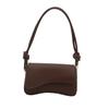 Bolsa de Axila Lisa Cor Sólida Estilo Coreano 2026 Verão Nicho Personalidade Ins Bolsa Transversal Bolsa Casual Bolsa Quadrada Pequena
