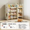 Estante de Armazenamento de Brinquedos Infantil Multicamadas Doméstica Estante de Armazenamento para Bebê Estante de Armazenamento Caixa de Brinquedos Combinação Artefato de Organização