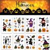 8 pegatinas de tarjetas de baba originales para fiesta de Halloween DIY cuenta manual tarjeta pequeña carcasa de teléfono móvil se pueden decorar regalos navideños al por mayor