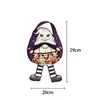 Bolsa de Dulces Nueva Transfronteriza Personalización Navidad Halloween Impresión Creativa Calabaza Dibujos Animados Enano Bolsa de Tote Personalización