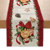 Decoración Navideña Temu Banderín de Mesa Lino Estampado Festivo de Vacaciones Mantel para Mesa de Cocina Entrada de Sala de Estar Mantel Pequeño