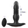Aishia 0388m Los Plug Anal Telescópico com Controle Remoto Massageador de Próstata Masturbador Brinquedo Sexual