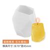 3 Adornos tridimensionales superficie cortada Molde de silicona de piedra diy modelo casero vela de aromaterapia expandiendo Piedra de Incienso molde de gota de pegamento