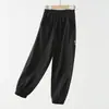 Calças Finas para Meninos Primavera e Verão Novas Calças Esportivas Calças Casuais Finas para Meninas Calças Longas de Verão com Secagem Rápida Roupas Infantis