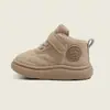 Zapatos de Media Caña Antideslizantes de Suela Blanda para Niños Pequeños, para Niños y Niñas, Primavera y Otoño, Tenis Casuales, Mocasines, Zapatos de Cuero para Exteriores, Zapatos para Niños