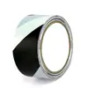 Cinta de Advertencia Longting Material PVC Pegatina de Piso Cinta de Advertencia Negro y Amarillo Cinta con Logo para Piso 4.8