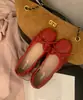 Primer Encuentro Jifa Zapatos Shaker Franceses Lazo Bailarinas Planas Mujer Verano 2026 Nuevos Mary Janes de Corte Bajo Zapatos Individuales