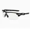 Óculos de Sol Refletivos com Película Colorida Deslumbrante 009181 Espelho Esportivo Atacado Óculos para Ciclismo ao Ar Livre Masculino e Feminino Novos Óculos de Sol