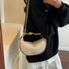 Bolso Pequeño Mini Tipo Dumpling de Moda de Este Año con Diseño Único, Bolso de Cadena, Nuevo Modelo 2026, Bolso de Hombro y Cruzado para Mujer de Celebridad de Internet