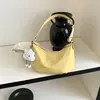 Bolso de mujer transfronterizo de gran capacidad, nuevo bolso de hombro de moda de verano 2026, bolso cruzado tipo albóndiga para el día a día