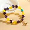 Pulseira de Cristal Natural com Doze Signos do Zodíaco, Pulseira da Moda para Mulheres, Joia Popular Online para Presente, Presente Personalizado 520