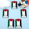 Vendas Diretas de Fábrica Transfronteiriças Pingente Livre Palestina Acessórios DIY Liga de Liga de Zinco com Gotejamento de Óleo Pingente Único Joias Atacado