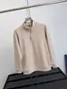 Sudadera Térmica Cálida de Manga Larga para Hombre, Cuello Alto, Media Cremallera, Cuadros Ultra Finos, Versátil, Casual, para Viajes Urbanos en Otoño/Invierno
